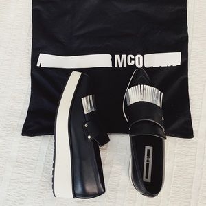 NWT Alexander McQueen Platform Slide-On Shoes